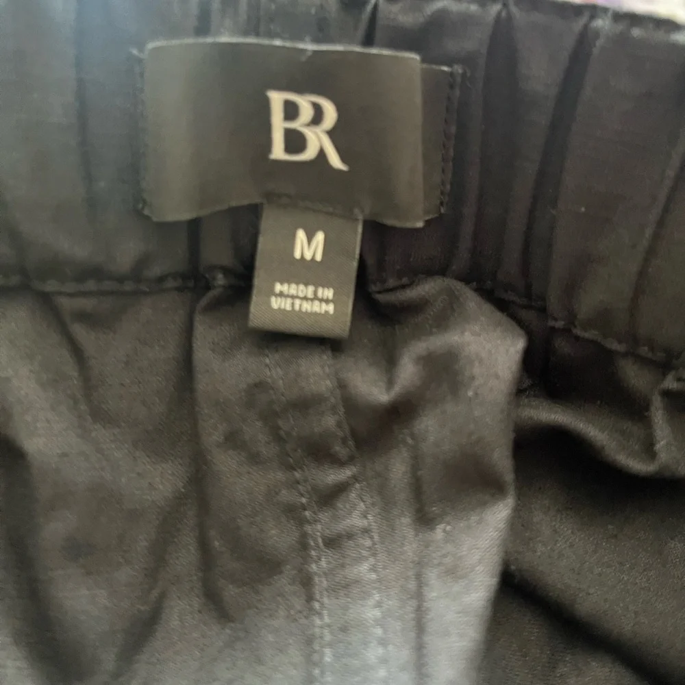Banana Republic Women’s Black Pull On Elastic‎ Waist Pencil Skirt Size Medium